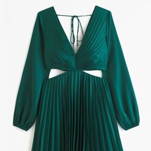 Abercrombie Green Cutout Mini Dress
